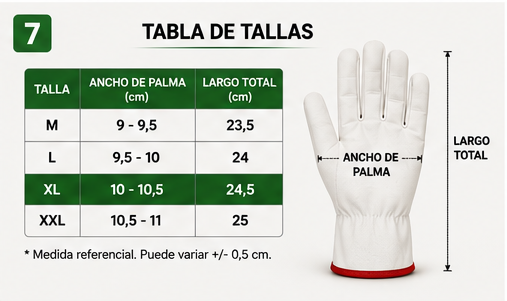 Caja 120 Pares Guantes Cabritilla Cuero Buffalo Trabajo Industrial Profesional