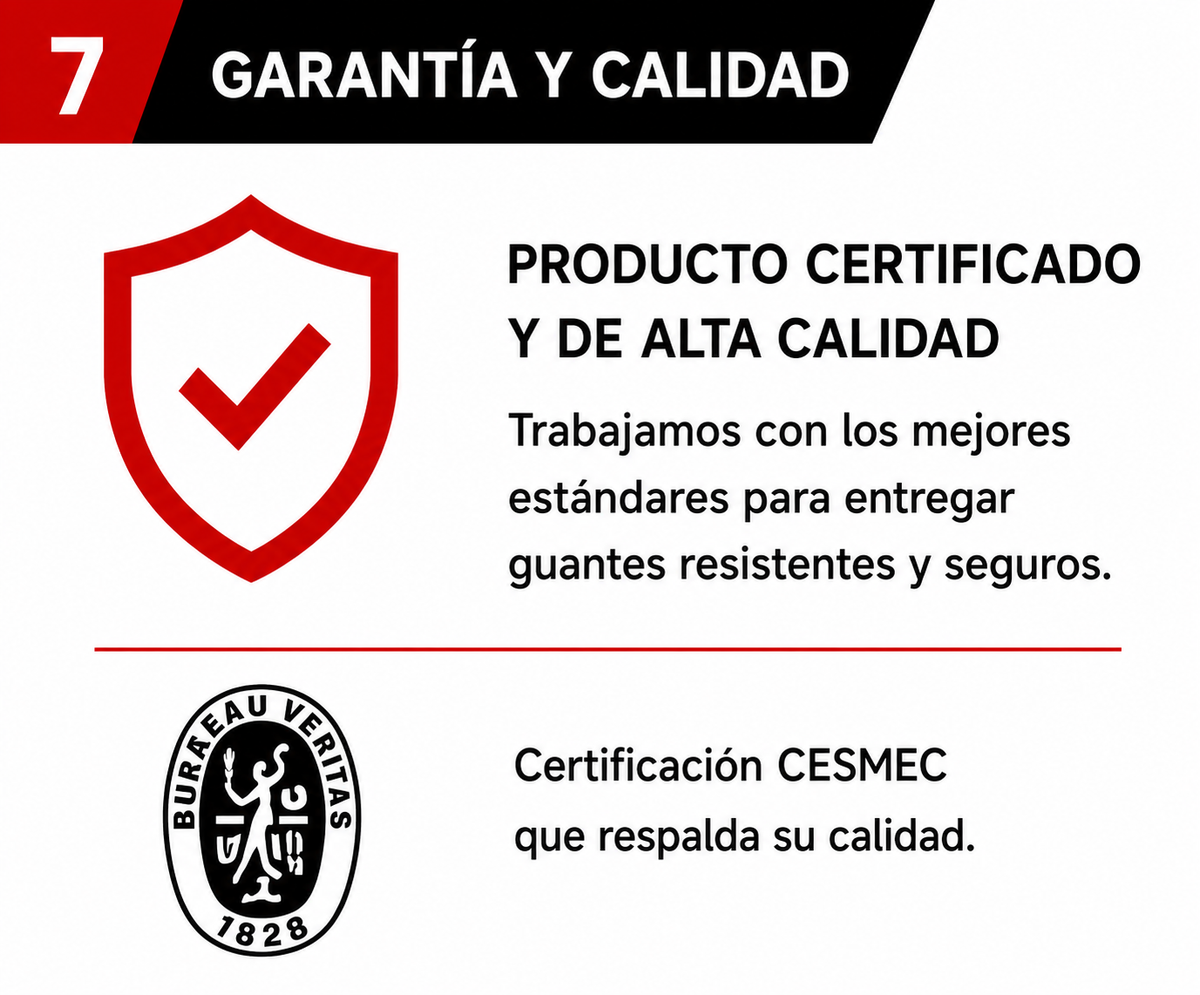 Pack 12 pares Guantes de Cabritilla Cuero Buffalo para Trabajo Alta Resistencia